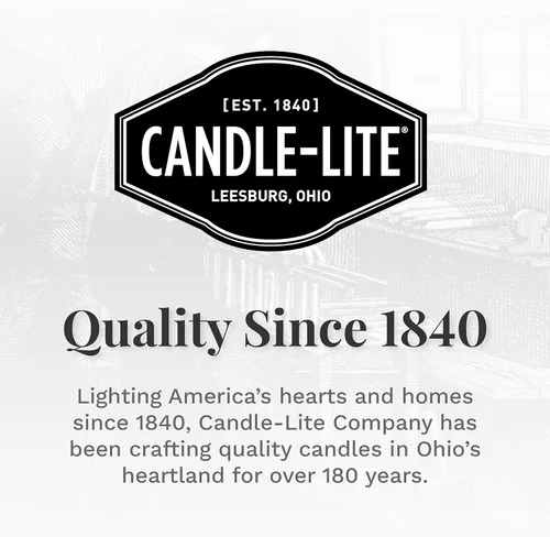 Vista 24 de CANDLE-LITE Fragancia perfumada de cerezas negras jugosas, una vela de aromaterapia de 3 mechas de 10 onzas con 20-40 horas de tiempo de combustión