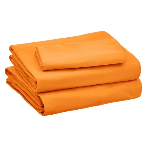 Vista 31 de LaxLinen 4 PCs Sheet Set (+30 Inch) Extra Deep Pocket Twin/Single Bed Size, Aqua Solid 600 Thread Count 100% Egyptian Cotton