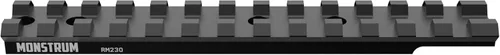Vista 4 de Monstrum Picatinny Soporte de riel compatible con Benelli Super Black Eagle/M1/M2/M3/M4 / Remington 7400/7600