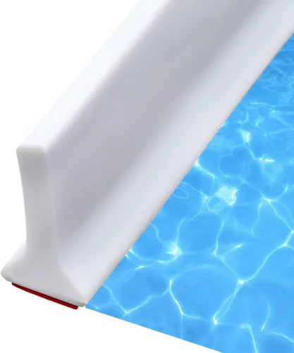 Protector de agua plegable para ducha, protector contra salpicaduras de agua, barrera de agua para cabina de ducha, retenedor para separación húmeda