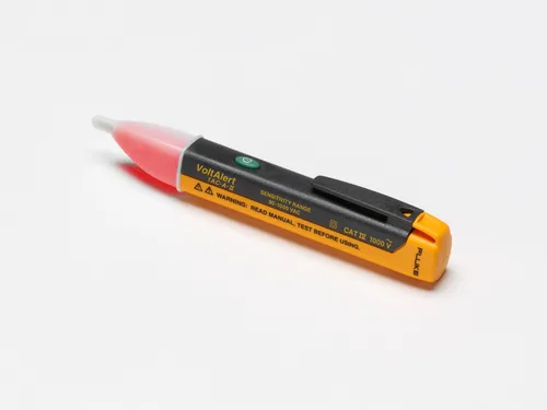 Vista 4 de Fluke Probador de voltaje sin contacto VoltAlert 1AC II, tamaño de bolsillo, 90-1000 V CA, Beeper audible, clasificación CAT IV