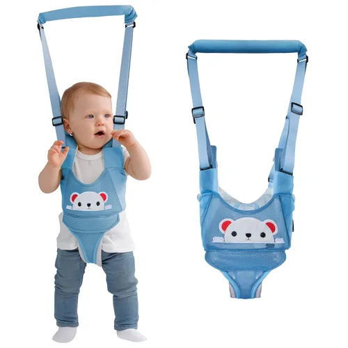 Vista 10 de Watolt - Arnés de caminar para bebé - Ayudante de caminar manual para niños - Cinturón de asistencia para arnés de caminar para niños pequeños