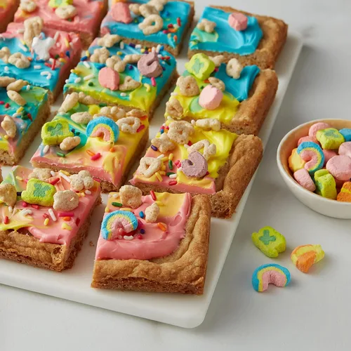 Vista 6 de Copa de cereales de Lucky Charms sin gluten para desayuno. Paquete de 12 unidades. Contenido 1.7 oz.