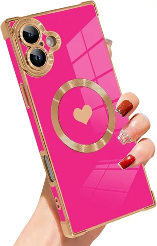 Vista 75 de SAKUULO - Funda magnética rectangular de lujo para iPhone 12 Pro Max, color negro