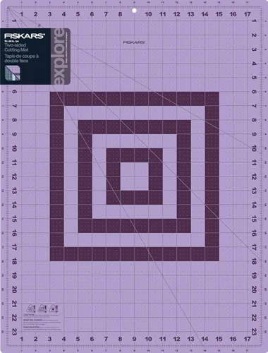 Vista 10 de Fiskars Crafts - Alfombrilla de corte para bricolaje, 18 x 24 pulgadas, gris