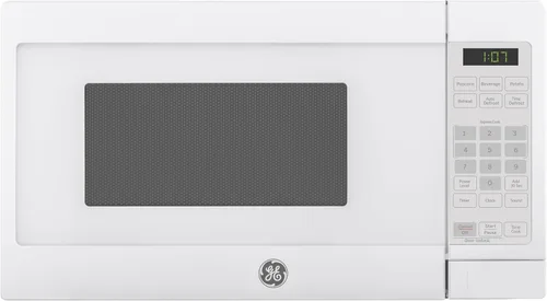 Vista 11 de GE GCHK07N1WBB - Horno de microondas, 700 vatios, 6 ajustes de cocción automática, tecnología de bloqueo infantil, artículos esenciales de cocina