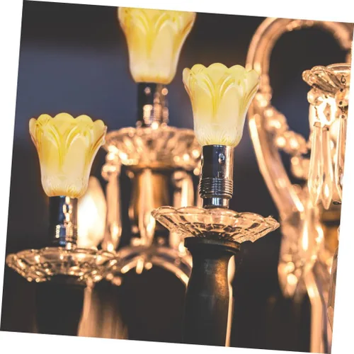 Vista 3 de Angoily Cubiertas de luz de pantalla para luces de techo, ventilador de techo, globo, cubiertas de lámpara de repuesto, pantallas de vidrio