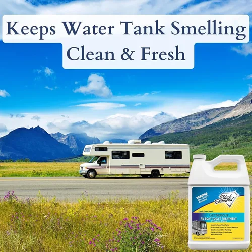 Vista 4 de Black Diamond Stoneworks Obtén serio tratamiento y desodorante para tanque de retención química de RV, barco, cámper. Funciona más rápido que
