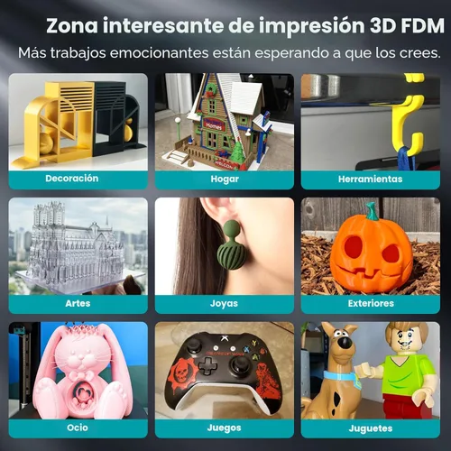 Vista 6 de SUNLU PLA filamento para impresora 3D, 1,75 PLA, precisión dimensional +/- 0.001 in, bobina de 2.2 lb 0.069 in