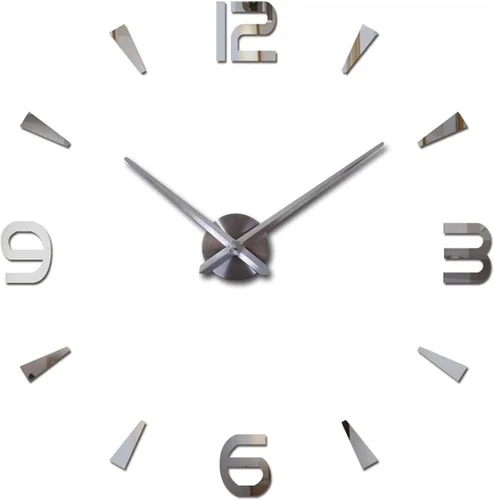 YXXJJ Wall Clock Wall Clock Quartz Watch reloj de pared Modern Design Large Decorative Clocks Europe Acrylic Stickers Living Room Strong, Waterproof