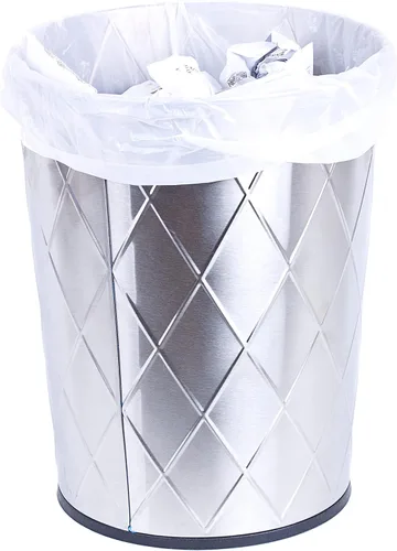 Aluf Plastics Bolsas de basura blancas de 4 galones de 0.5 mil, 17 x 18 pulgadas, paquete de 200 unidades, para el hogar, la cocina, el baño y la