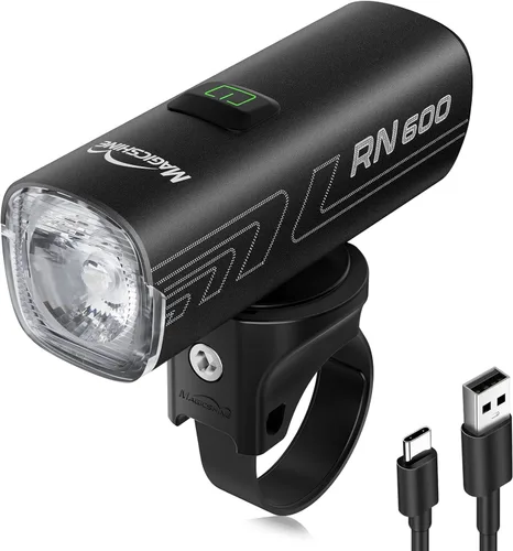 Vista 9 de Magicshine RN600/900 V2.0 Bike Lights, USB Rechargeable Bike Front Light for Urban, Road Cyclists, Commuters