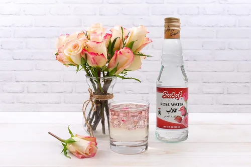 Vista 3 de Sadaf Agua de rosas 20 onzas.