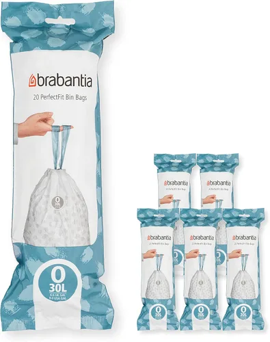 Vista 36 de Brabantia – Bolsas de basura, 0,7 Galón/3 litros, tamaño A – 311727.