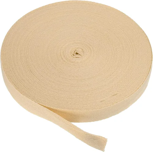 Vista 75 de PATIKIL Cinta de sarga de algodón de 1 pulgada, 50 yardas, cinta de algodón, cinta de encuadernación al bies, cinta de espiga para costura, Verde