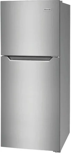 Vista 4 de Frigidaire ENERGY STAR - Refrigerador compacto con congelador superior ADA de 11.6 pies cúbicos en acero cepillado con panel de control electrónico