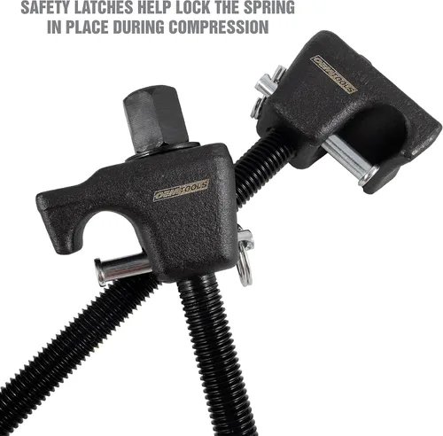 Vista 4 de OEMTOOLS 27036 MacPherson - Compresor de resorte de puntal de 10.75 pulgadas, juego de 2 herramientas de compresor de resorte universal, apertura