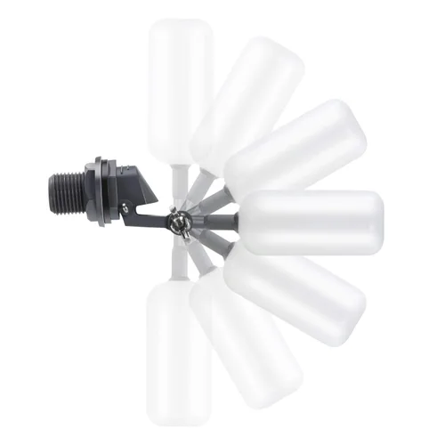 Vista 5 de meekoo Válvula de Bola Flotante, 1.57 Pulgadas Macho de Llenado Automático Alimentación Humidificador Tanque de Agua con Brazo Ajustable