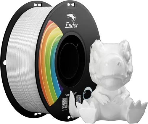 Vista 45 de Creality Filamento para Impresora 3D, Paquete de Filamento PLA de 1.75mm para Impresión 3D, Filamento PLA para Impresoras 3D Ender, Sin Enredos