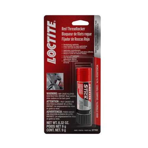 Loctite 37701 Rojo fijador de roscas de alta resistencia - 9 g