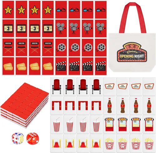 Vista 14 de Hollowfly 2 Jugadores Mahjong Bloque Set Animales