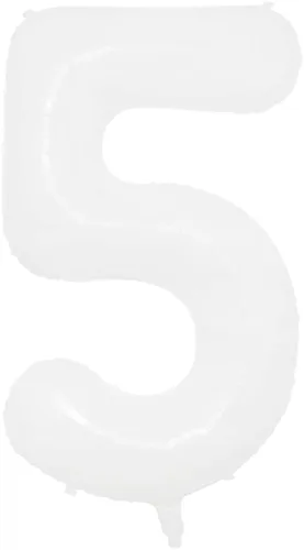 Vista 9 de Globos de helio de papel de aluminio de 32 pulgadas con números blancos de 0, 1, 2, 3, 4, 5, 6, 7, 8, 9, decoración de fiesta de cumpleaños, baby