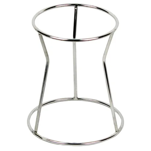 Vista 5 de Embudo de pistón de acero inoxidable para panqueques, embudos de confitería con dispensador de soporte, herramienta de decoración de pasteles de uso
