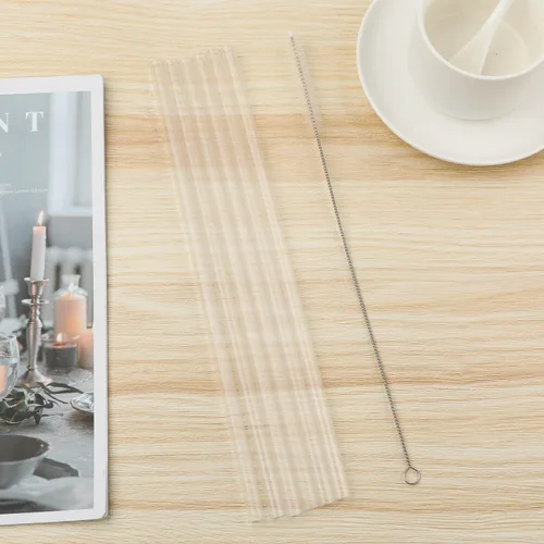 Vista 7 de 6 popotes de repuesto para accesorios de copa Stanley, popotes reutilizables para Stanley de 40 onzas y 30 onzas y vaso Simple Modern Trek con asa