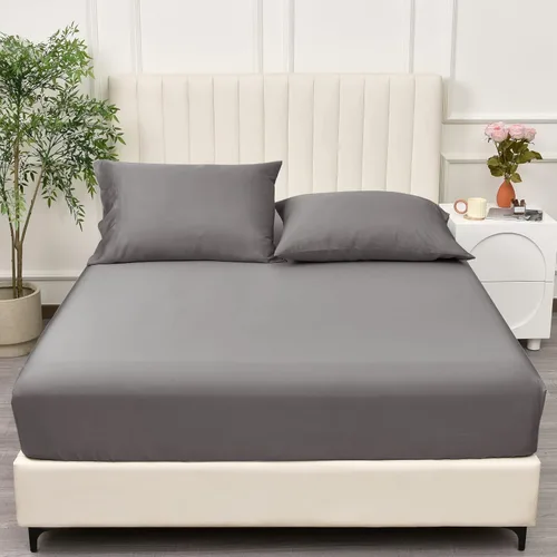 Vista 11 de PHF Sábana bajera ajustable 100% rayón derivado de bambú, tamaño Twin, bolsillo profundo de 16", 1" más ancho, elástico fuerte, fácil ajuste