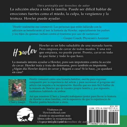 Vista 2 de Howler Un lobo en la senda de la recuperación (Spanish Edition)