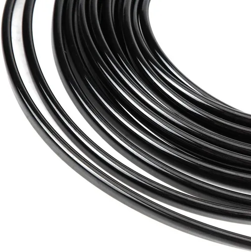 Vista 9 de 6m/19.7ft - Tira protectora de arañazos para puerta de automóvil, borde de aire acondicionado, borde de rejilla (negro)