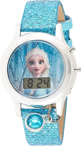 Accutime Kids Disney Frozen Digital LCD Quartz Wrist Watch with Strap, Cool Inexpensive Gift & Party Favor for Toddlers, Boys, Girls, Adults All Ages