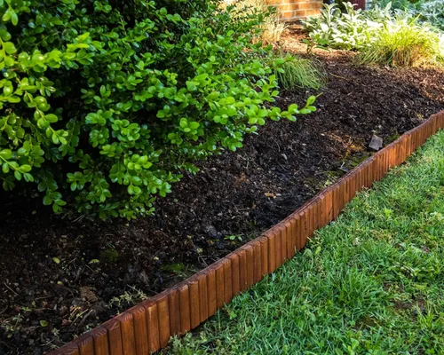 Vista 7 de Borde de césped y paisaje natural flexible marrón (3.05 metros)