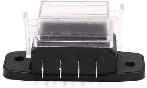 Vista 2 de 4 Way Car Auto Boat Circuit ATC ATO Blade Type Fuse Holder Box Block