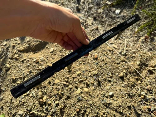 Vista 8 de Sandbaggy Bridas planas X para formas de hormigón (para paredes de 8 pulgadas), acero de calibre 11, compatibles con pernos de cuña estándar, formas