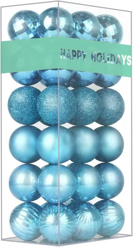 Vista 21 de GameXcel - esferas de Navidad para el árbol de Navidad - Decoraciones navideñas que no se rompen, unas perfectas esferas colgantes