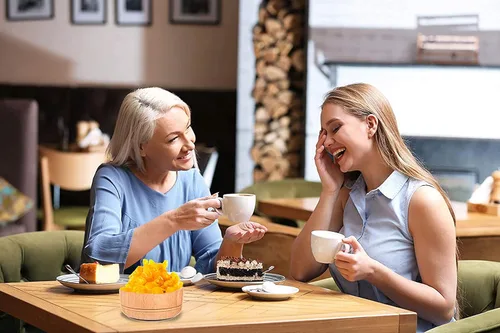 Vista 4 de Sarah's Candy Factory Caramelo duro de discos de caramelo en bolsa resellable de 3 libras