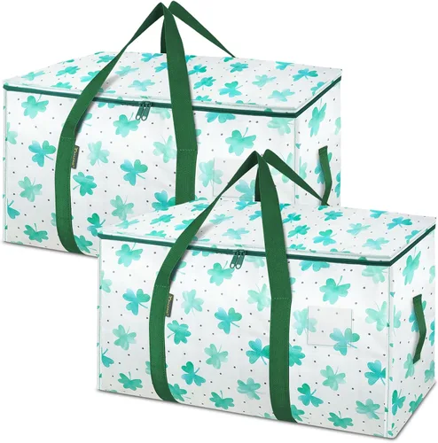 Vista 59 de BALEINE Paquete de 6 bolsas de mudanza de gran tamaño con asas reforzadas, bolsa de almacenamiento resistente para ropa, suministros de mudanza