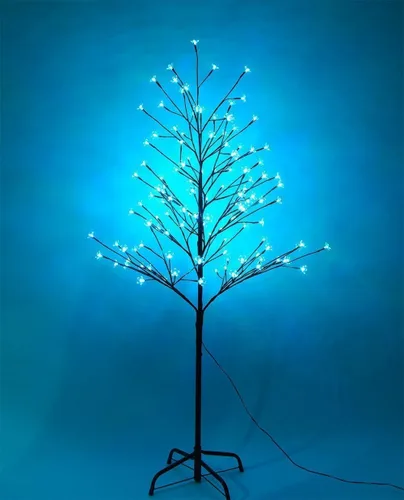Vista 3 de Lightshare Árbol iluminado de flor de cerezo de 5 pies, RGB con control remoto, 16 modos de cambio
