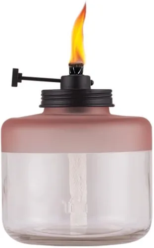 Lamplight Farms Linterna de exterior Tiki Metal de 65 pulgadas 1 pk - Caja de: 1;