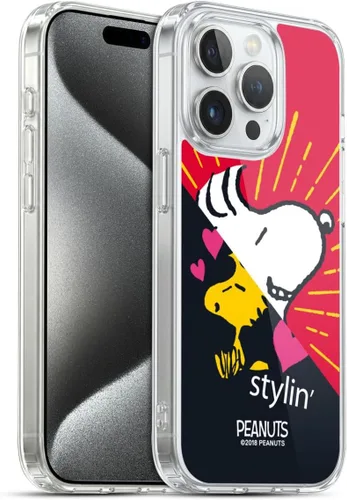 Vista 35 de Head Case Designs Officially Licensed Peanuts Charlie & Woodstock Nap Halfs and Laughs Gel Case [Military Grade Protection] Compatible with Apple