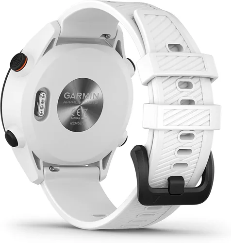 Vista 7 de Wearable4U - Reloj Garmin Approach S12 GPS Premium para Golf, Blanco con Paquete de Energía