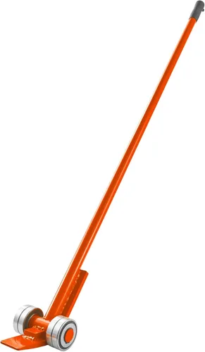 Vista 9 de VEVOR Barra Prylever, capacidad de carga de 3T/6600 libras, mango de acero de 4.5 pies de longitud Dollyr con ruedas de 2.8 pulgadas para palés