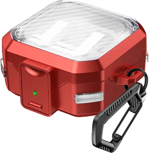 Vista 16 de Funda con Candado Seguro Transparente para Samsung Galaxy Buds FE/Galaxy Buds 2 Pro/Galaxy Buds Pro/Galaxy Buds Live, Accesorios para Galaxy Buds