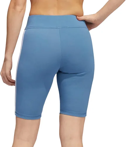 Vista 2 de adidas Pantalones cortos de ciclismo de 3 rayas Sportswear Essentials para mujer