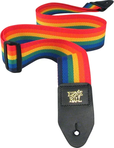 Vista 34 de Ernie Ball Polypro - Correa para guitarra acústica, color negro (P05365)