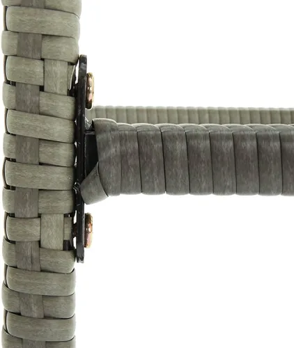 Vista 8 de bar Chairs,barstools,bar stools Set of 3,bar Table,sillas para barra de cocina,Bar Stools with Cushions 3 pcs Gray Poly Rattanbar Stool,bar