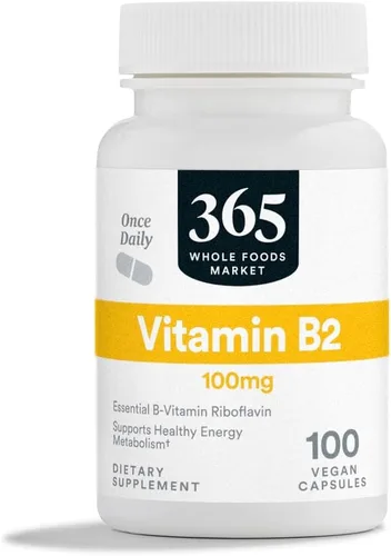 365 by Whole Foods Market Vitamina B2 100 mg, 100 CT