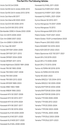 Vista 4 de NGK Resistencia Bujía CR7HSA para Yamaha GRIZZLY 125 2004-2013