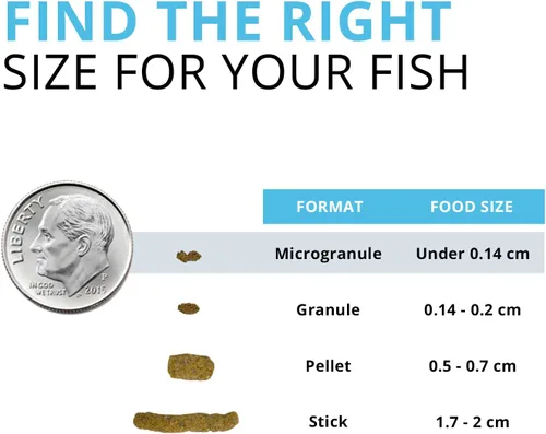 Vista 3 de Fluval Bug Bites - Alimento para peces tropicales, gránulos pequeños para peces pequeños a medianos, 1.6 onzas, A6577